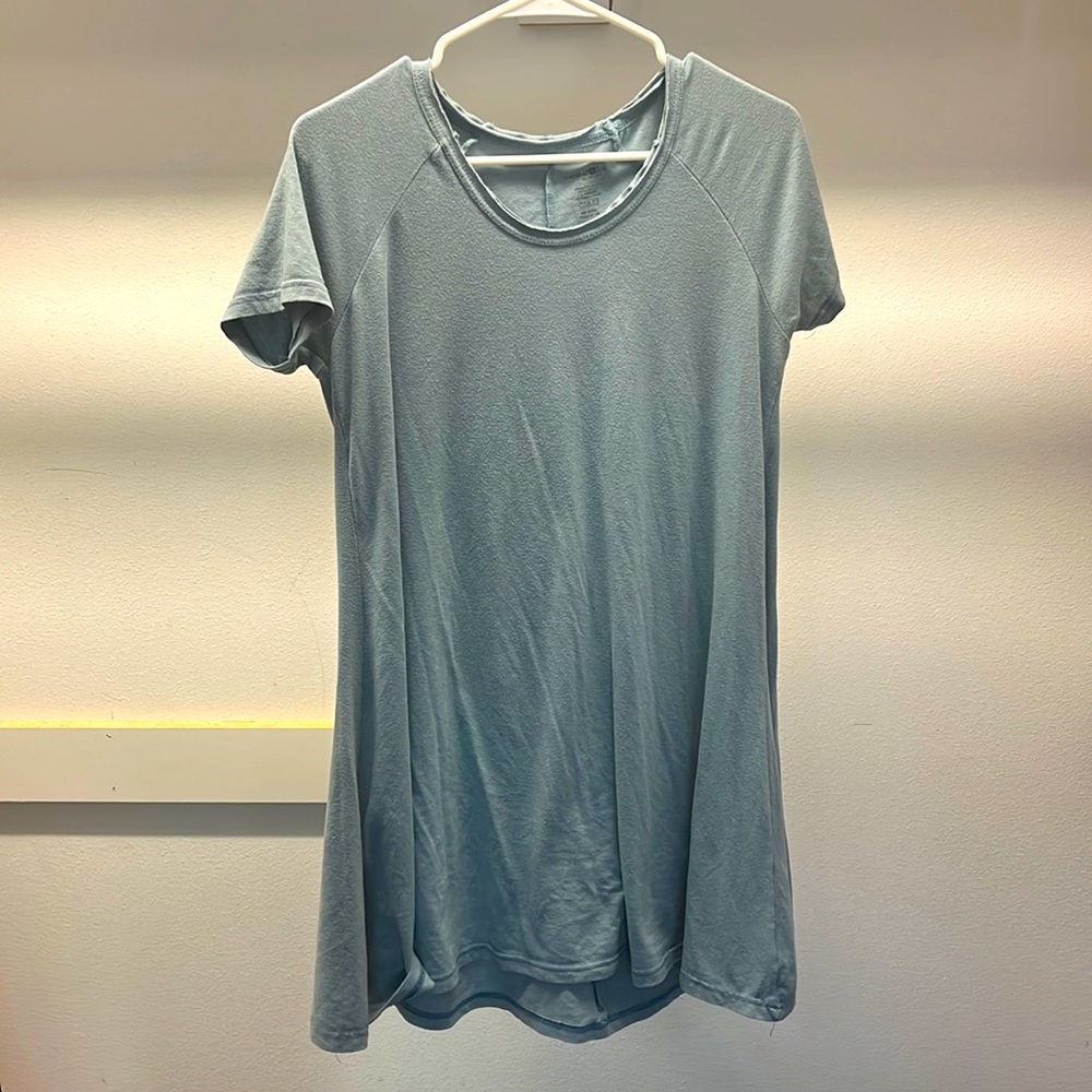 Light Blue T-Shirt Dress